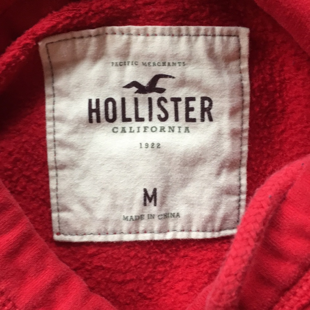 Red Hollister Hoodie - Picture 3 of 3